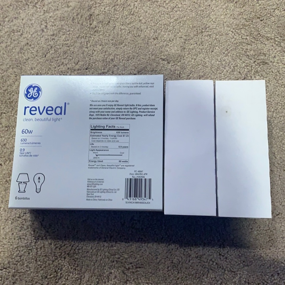 LG reveal 60w light